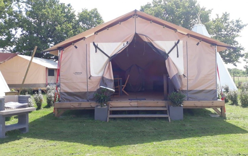 Location de vacances - Camping à Sallertaine - Lodge