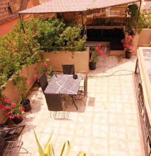 Location de vacances - Chambre d'hôtes à Marrakech - Terrasse