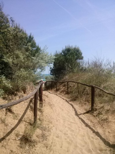 Location de vacances - Maison - Villa à Duna Verde - Chemin pour aller à la plage gratuite