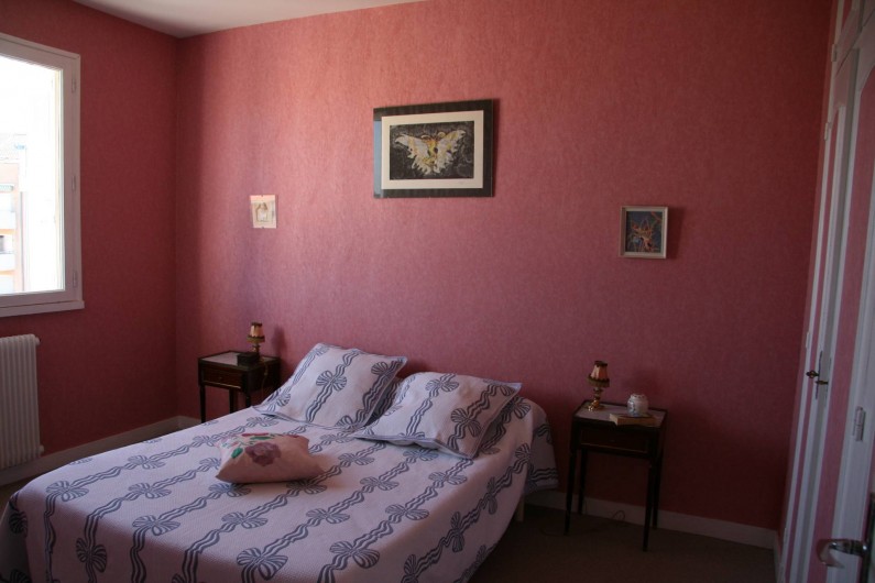 Location de vacances - Appartement à Arcachon - Chambre rose