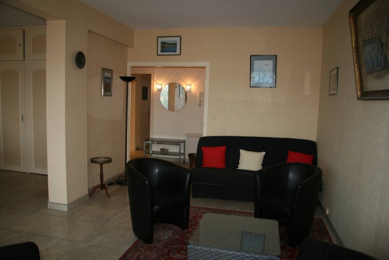Location de vacances - Appartement à Arcachon - Partie salon du séjour