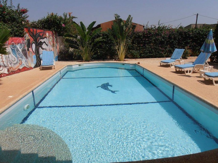 Location de vacances - Villa à Somone - la superbe piscine