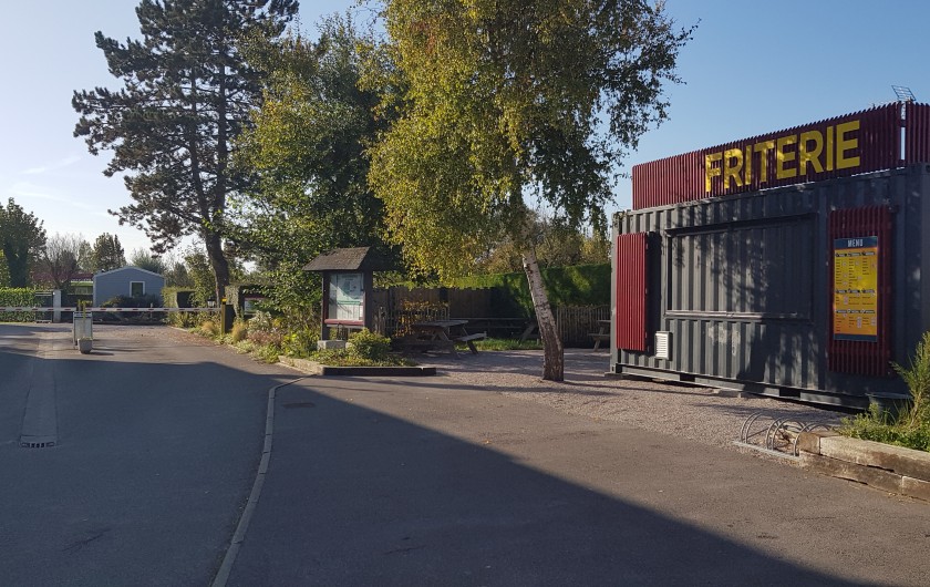 Location de vacances - Bungalow - Mobilhome à Berck - Entrée + friterie