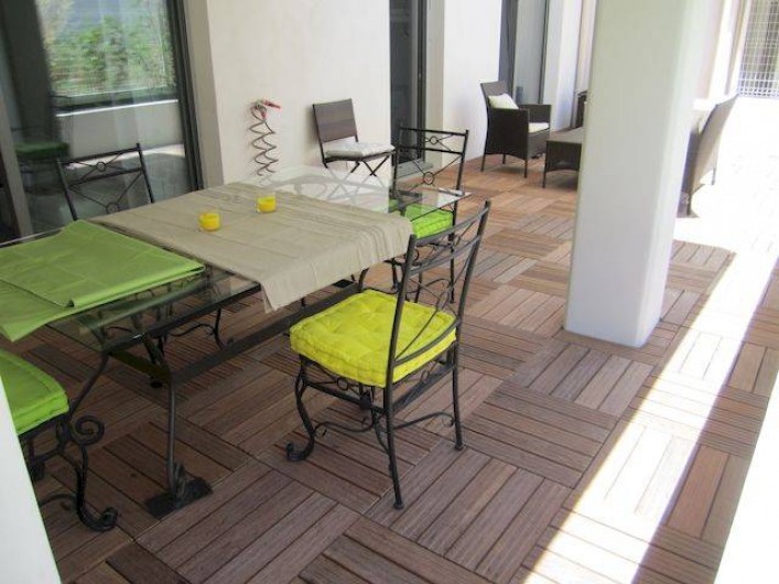 Location de vacances - Appartement à La Ciotat - Terrasse de 60 mètres carré