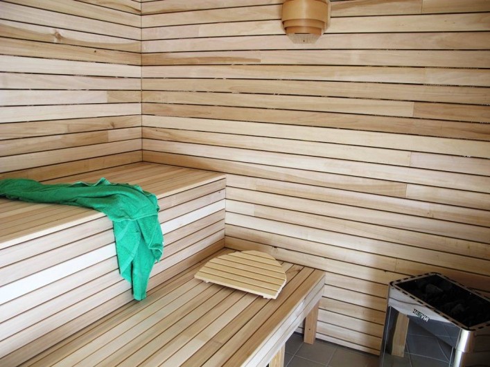 Location de vacances - Camping à Matour - Le sauna du camping