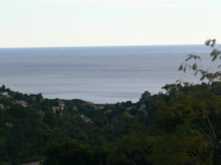Location de vacances - Villa à Roquebrune-sur-Argens - Vue mer