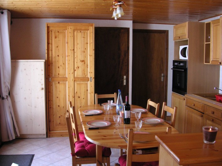 Location de vacances - Appartement à Manigod - la cuisine
