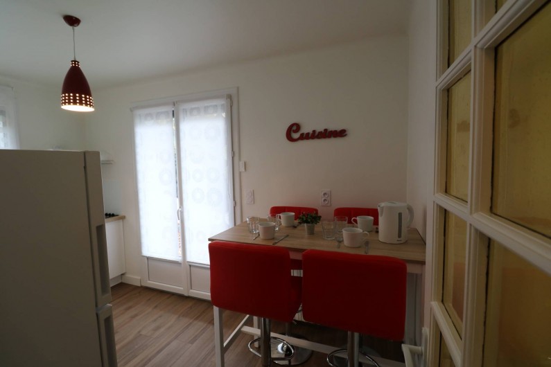Location de vacances - Appartement à Aix-les-Bains - lits superposés avec lit-tiroirs