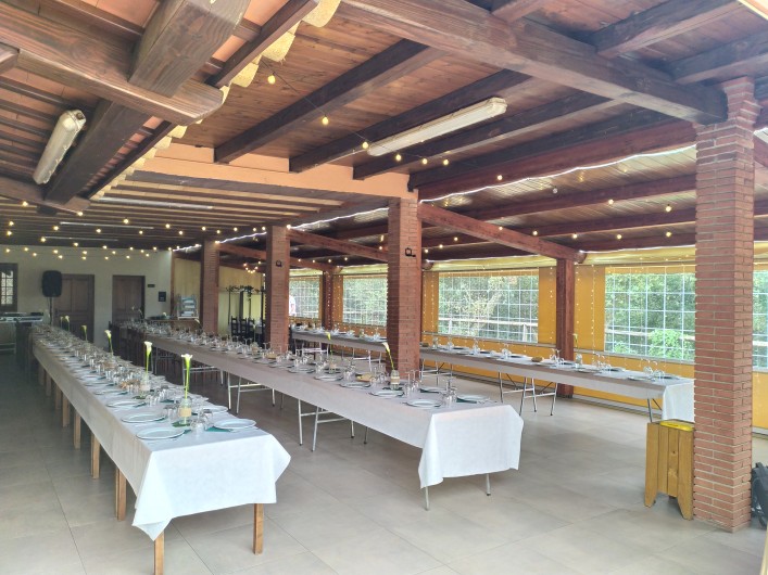 Location de vacances - Mas à Maçanet de la Selva - Banquete Boda