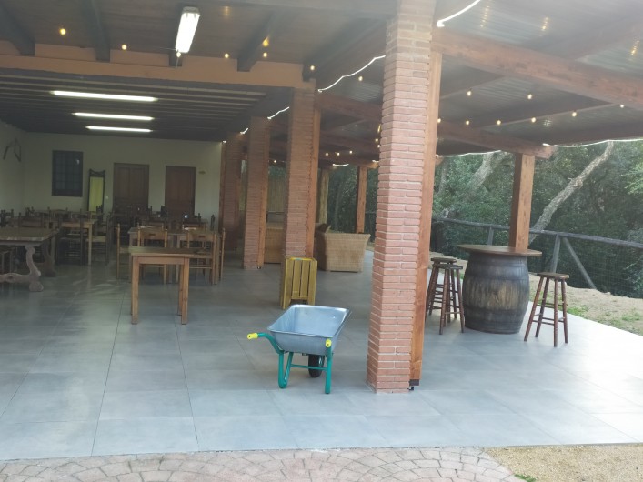 Location de vacances - Mas à Maçanet de la Selva - Zona barbacoas