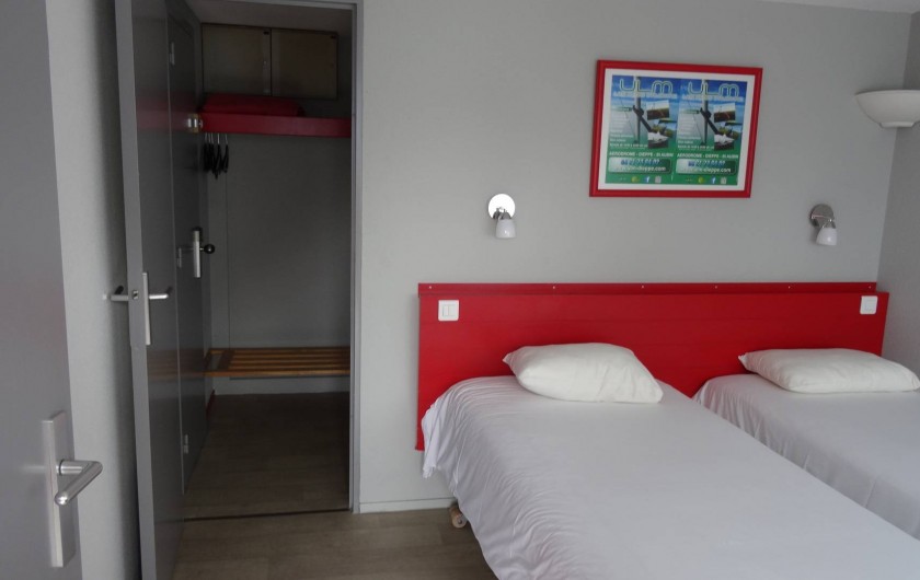 Location de vacances - Hôtel - Auberge à Saint-Aubin-sur-Scie - chambre Twin (2 lits)