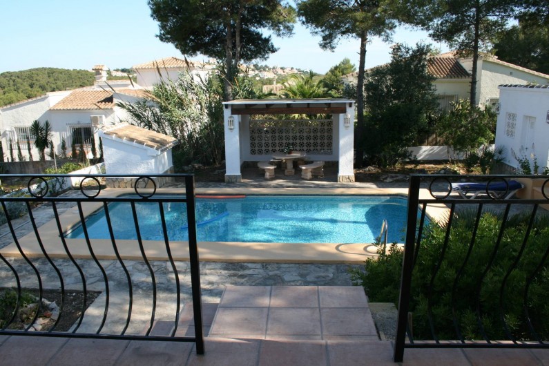 Location de vacances - Villa à Xàbia - Vue depuis la terrasse