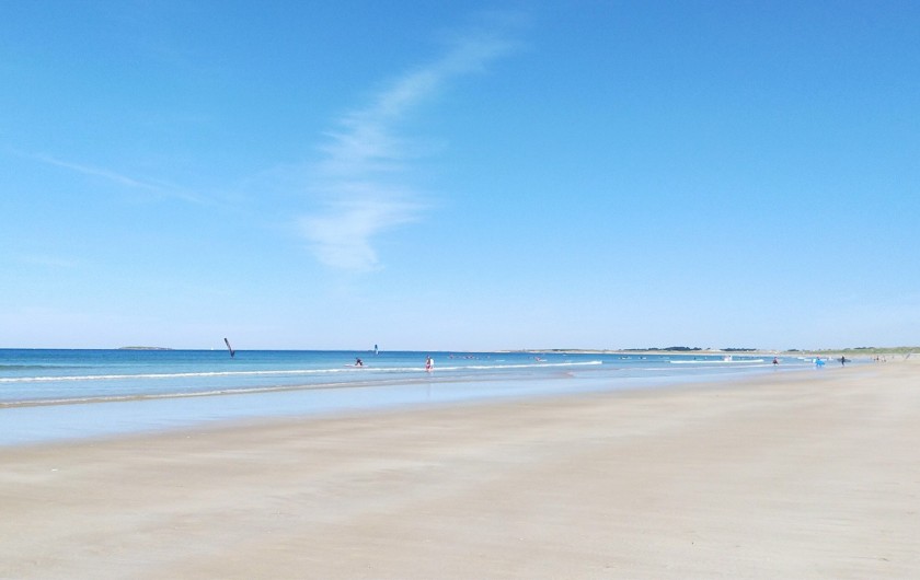 Location de vacances - Maison - Villa à Plouharnel - les sables blancs (10 kms de plage)
