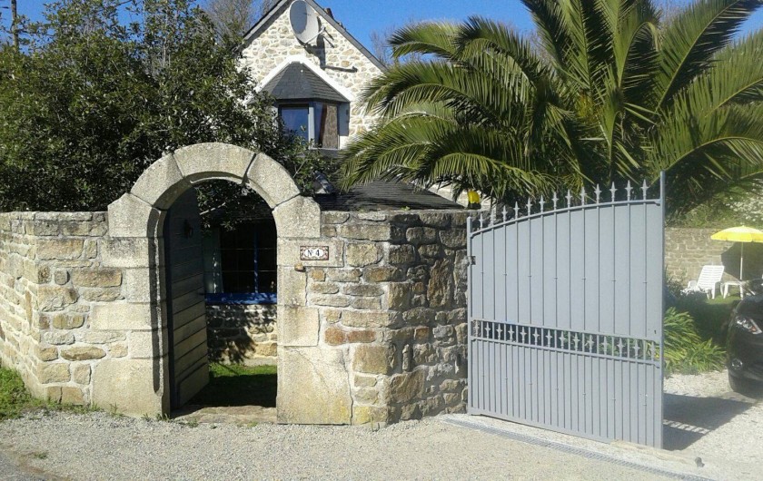 Location de vacances - Maison - Villa à Audierne - Entrée portail