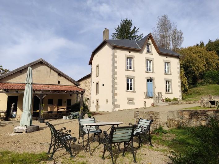 Location de vacances - Villa à Saint-Moreil - Murs maison reparé 2020