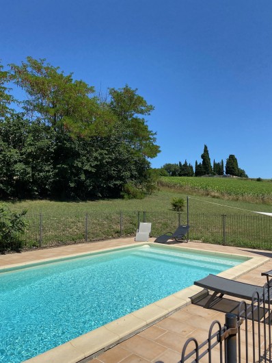 Location de vacances - Gîte à Avignonet-Lauragais - La piscine