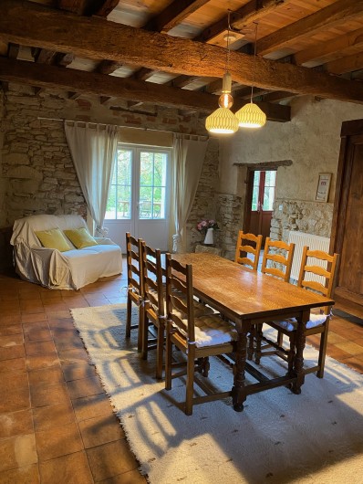 Location de vacances - Gîte à Avignonet-Lauragais - La salle à manger