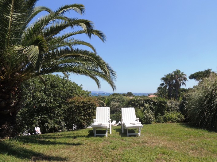 Location de vacances - Maison - Villa à Cogolin - Vue Mer