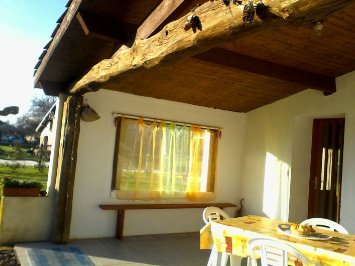Location de vacances - Maison - Villa à Jau-Dignac-et-Loirac - porche