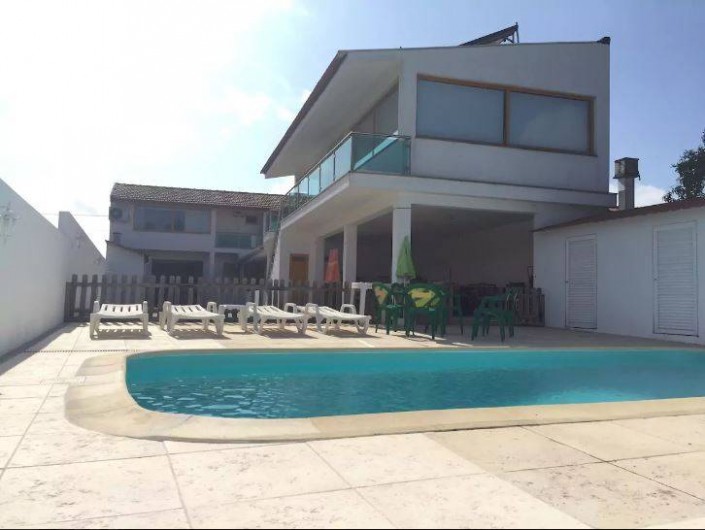 Location de vacances - Villa à Santo André - Extérieur, piscine chauffée privée