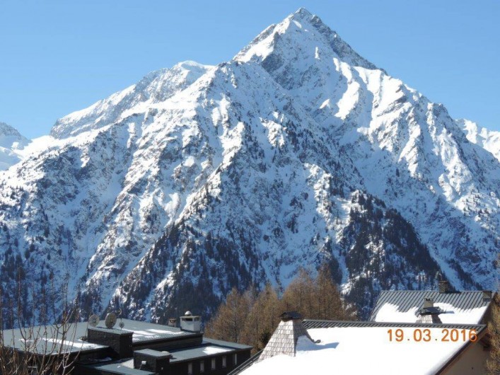 Location de vacances - Studio à Les Deux Alpes - toujours vue du balcon