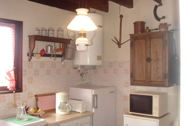 Location de vacances - Chalet à Corrençon-en-Vercors - Vue cuisine