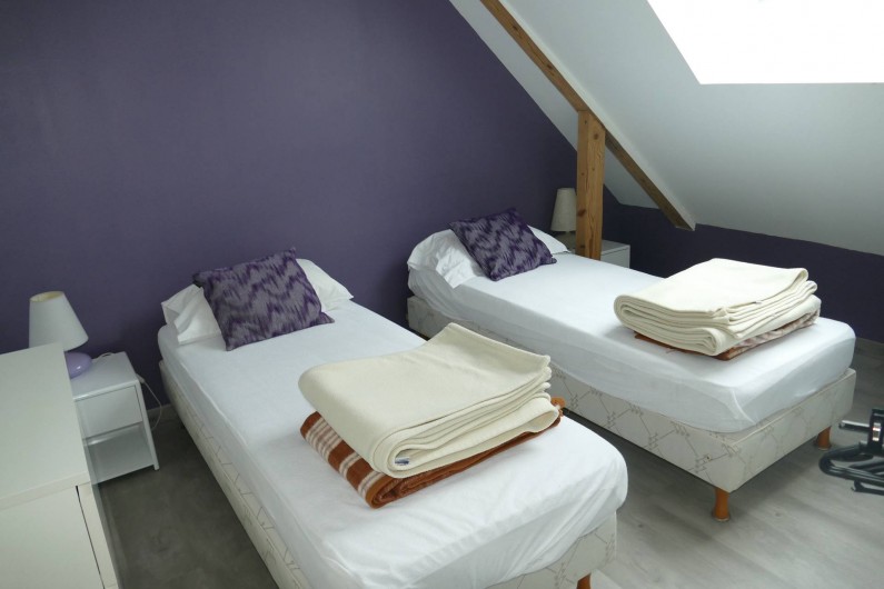 Location de vacances - Maison - Villa à Annecy - Gite n° 2 2 lits simple pouvant se réunir