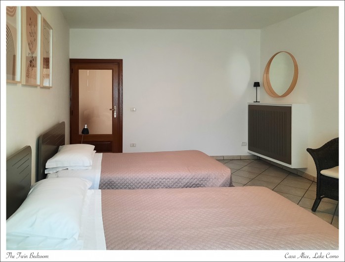 Location de vacances - Maison - Villa à Cremia - The Twin Bedroom