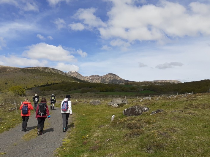 Location de vacances - Gîte à Chastreix - RANDONNEES DEPUIS LE GITE