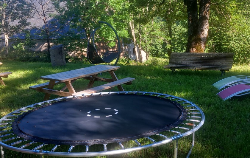 Location de vacances - Gîte à Chastreix - Jardin