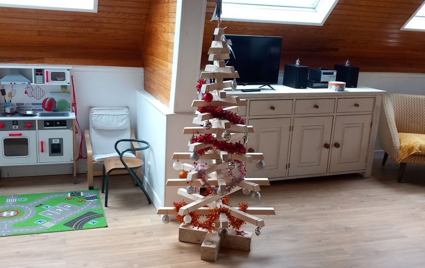 Location de vacances - Gîte à Chastreix - espace jeux enfants