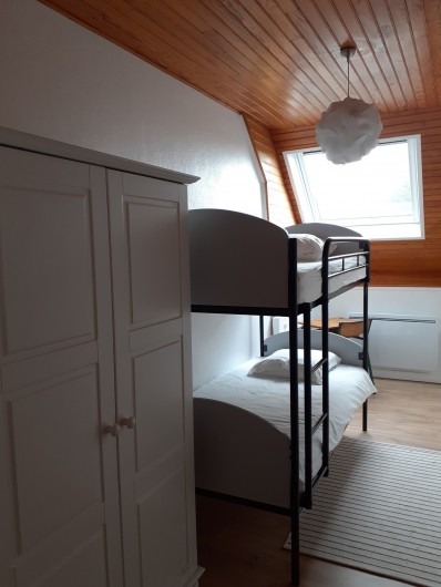 Location de vacances - Gîte à Chastreix - CHAMBRE ENFANT AVEC LITS SUPERPOSES