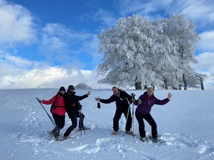 Location de vacances - Gîte à Chastreix - BALADES RAQUETTES