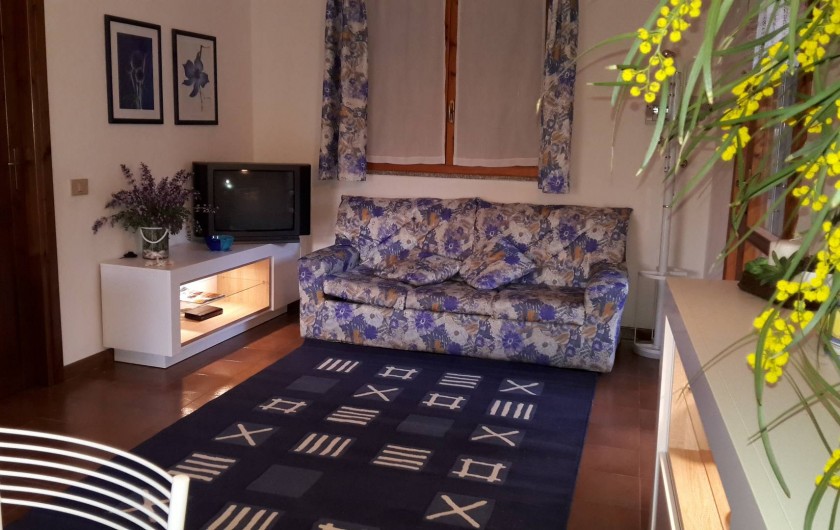 Location de vacances - Maison - Villa à Solanas - Salotto con divano letto