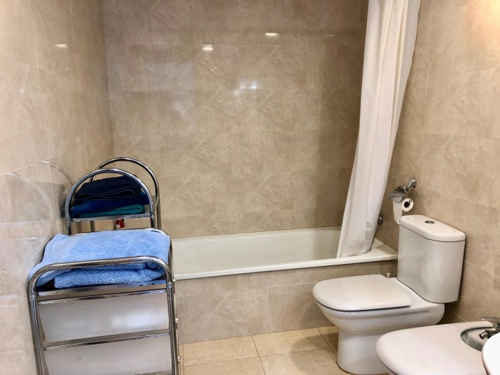 Location de vacances - Appartement à Peníscola - Vue (1) Salle de bain