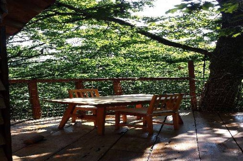Location de vacances - Cabane dans les arbres à Dompierre-sur-Héry