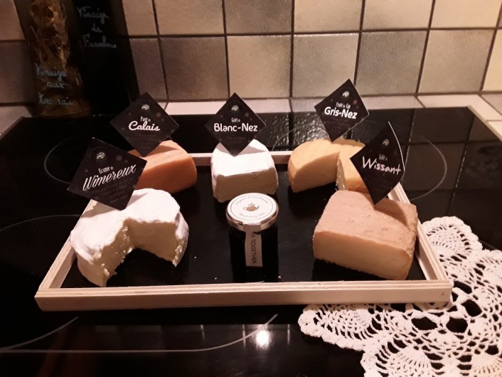Location de vacances - Appartement à Berck - Les fromages locaux