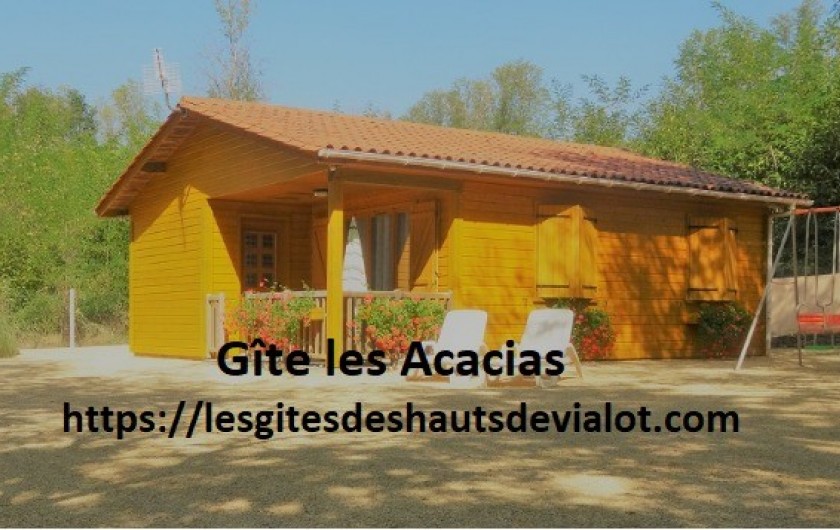 Location de vacances - Gîte à Auriac-du-Périgord - Gîte les Acacias