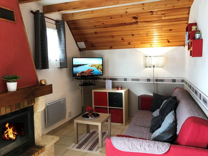 Location de vacances - Gîte à Artalens-Souin - Salon du gîte 4 le Lizet