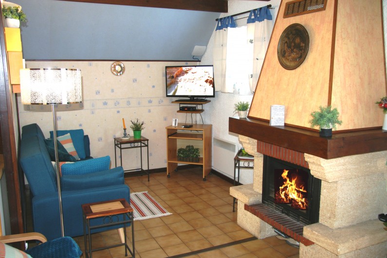 Location de vacances - Gîte à Artalens-Souin - Salon gîte 2 le Gabizos