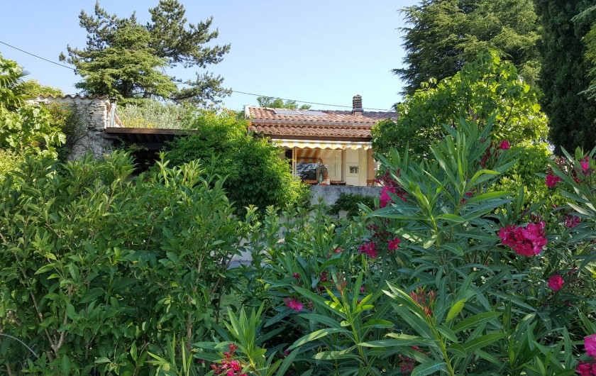 Location de vacances - Villa à Forcalquier - La villa vue du jardin