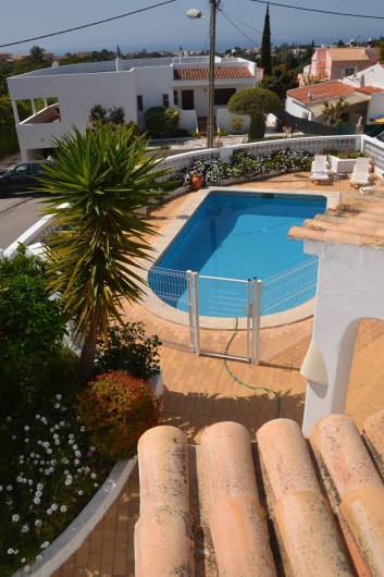 Location de vacances - Villa à Sesmarias - Vue de la piscine du 1er étage