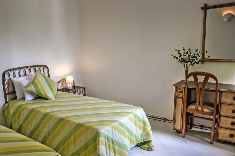 Location de vacances - Villa à Sesmarias - Vue de la chambre à deux lits dans la R / C