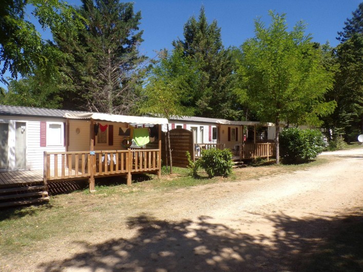 Location de vacances - Bungalow - Mobilhome à La Cassagne - mobil-homes 3 chambres