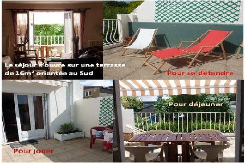 Location de vacances - Appartement à Saint-Pierre-Quiberon