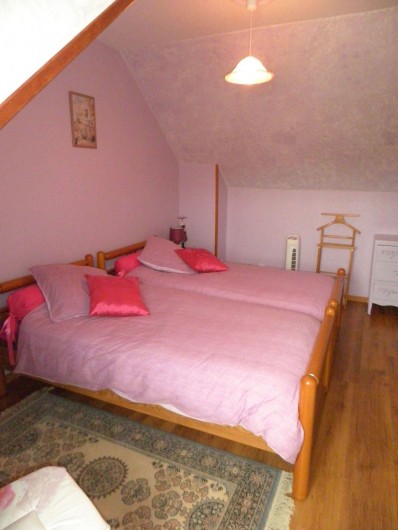 Location de vacances - Maison - Villa à Ancy-le-libre - Chambre  appelée Mauve (2 lits jumeaux X 90)