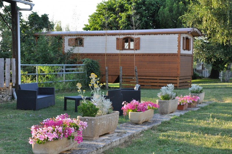 Location de vacances - Gîte à La Gripperie-Saint-Symphorien - Roulotte