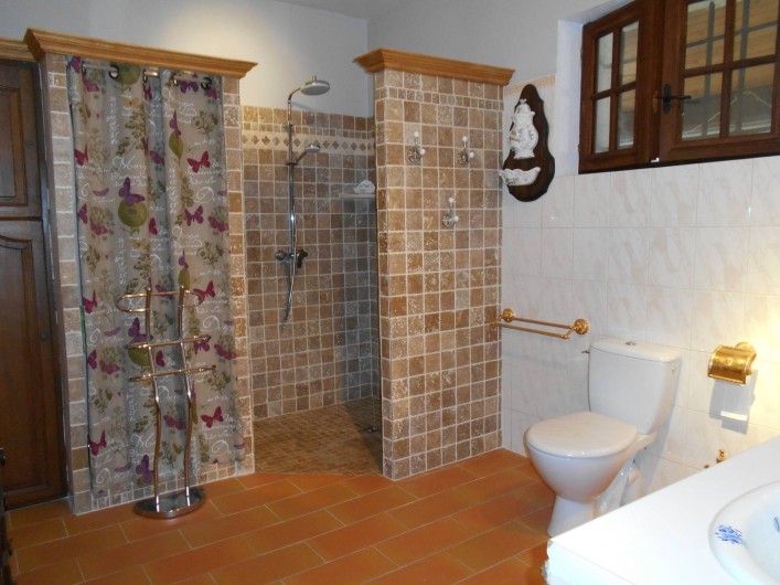 Location de vacances - Villa à Apt - Salle de Bains avec douche à l'italienne