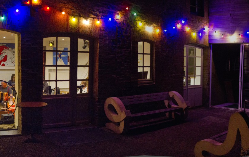 Location de vacances - Gîte à Argences - coin fumeurs