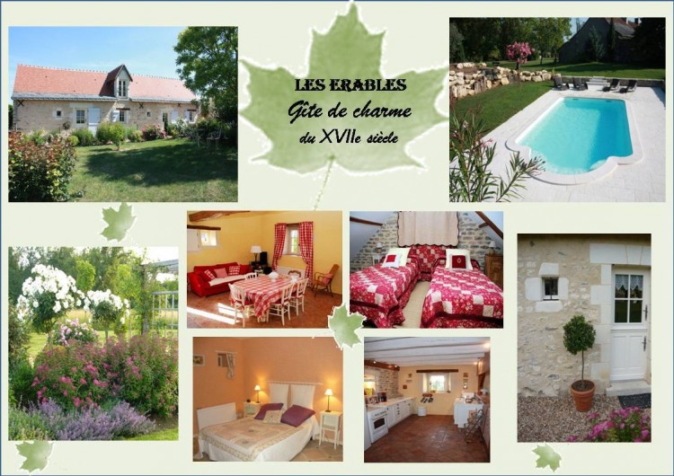 Location de vacances - Maison - Villa à Draché - Vue d'ensemble